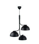 Żyrandole w stylu skandynawskim - DFTP by NORDLUX Lampa wisząca TULLIO 3xE14 25W Metal Czarny - product 3