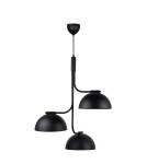 Żyrandole w stylu skandynawskim - DFTP by NORDLUX Lampa wisząca TULLIO 3xE14 25W Metal Czarny - product 4