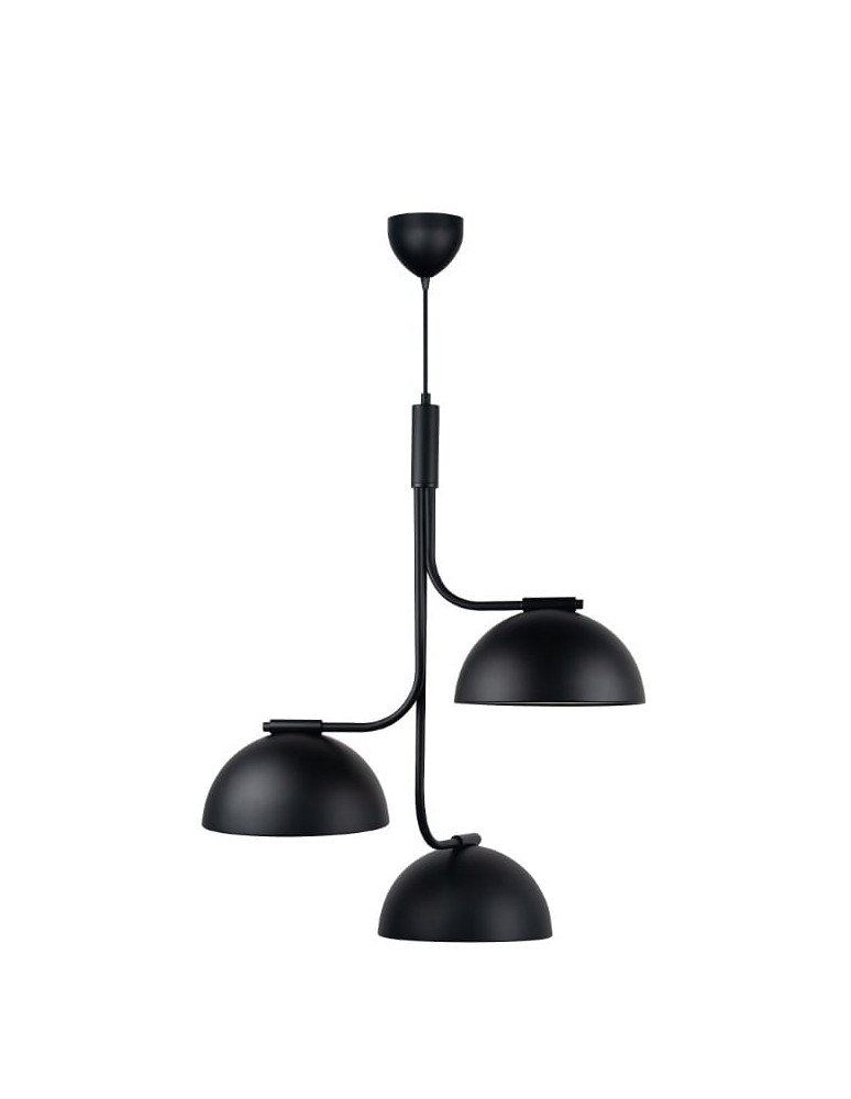 DFTP by NORDLUX Lampa wisząca TULLIO 3xE14 25W Metal Czarny