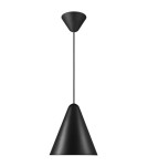 Lampy wiszące w stylu skandynawskim - DFTP by NORDLUX Lampa wisząca NONO 1xE27 40W Metal Czarny - product 3