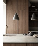 Lampy wiszące w stylu skandynawskim - DFTP by NORDLUX Lampa wisząca NONO 1xE27 40W Metal Czarny - product 4