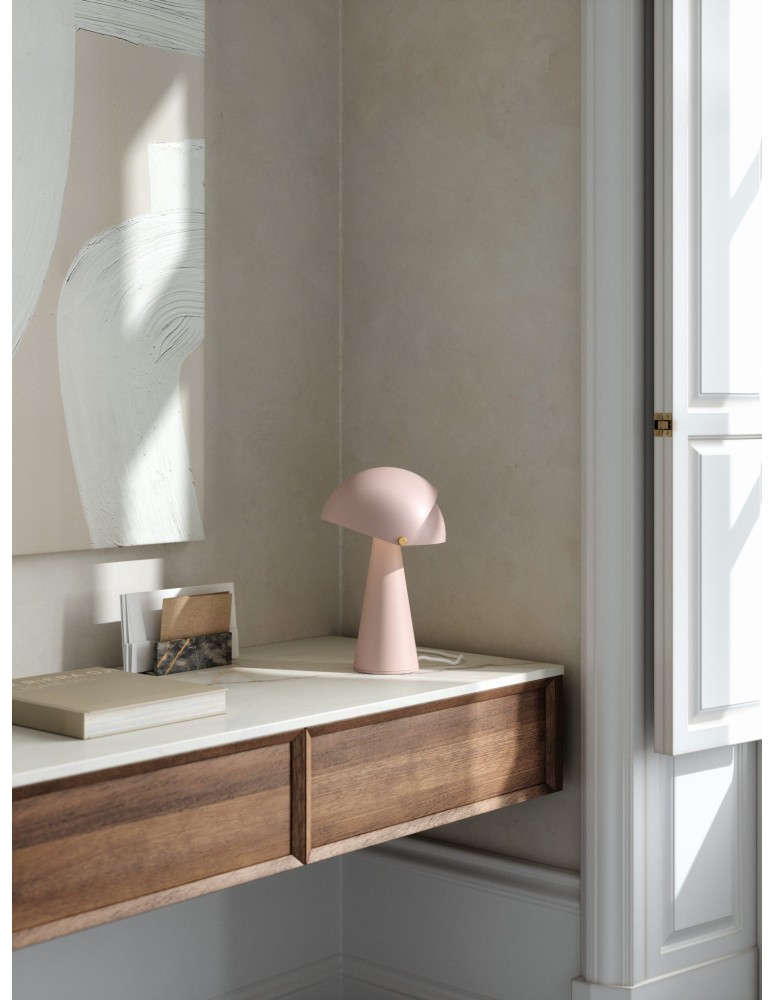 DFTP by NORDLUX Lampa stołowa Align 1xE27 25W Metal Różany DFTP by NORDLUX Lampa stołowa Align 1xE27 25W Metal Różany