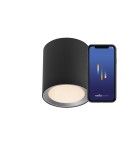 Lampy wewnętrzne SMART - NORDLUX Lampa sufitowa LandonSmar 1xLED  Metal Czarny 2110850103 - product 1