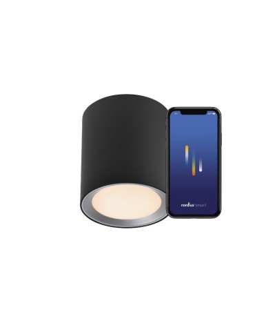 NORDLUX Lampa sufitowa LandonSmar 1xLED  Metal Czarny 2110850103