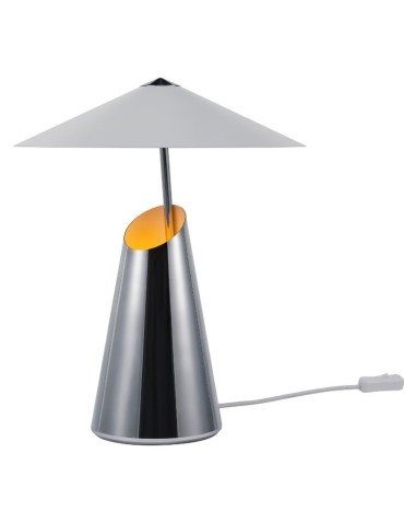 DFTP by NORDLUX Lampa stołowa TAIDO 1xE27 25W Metal Chrom