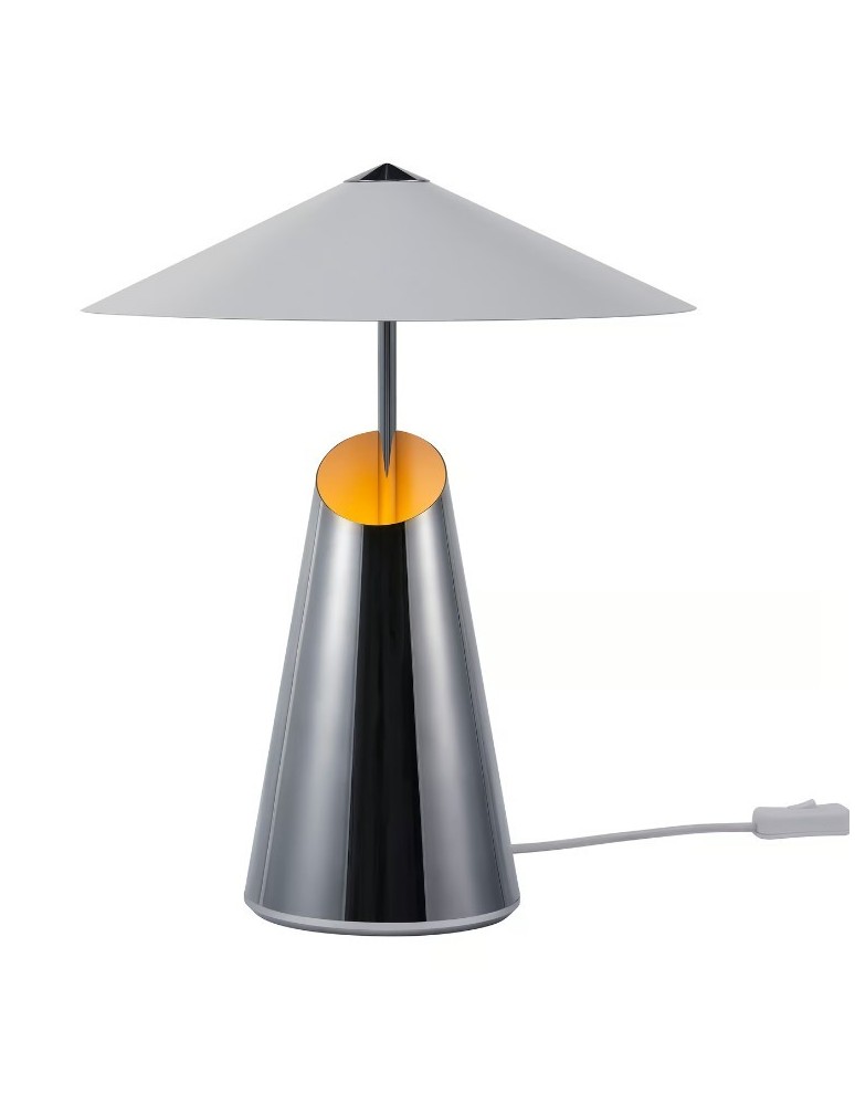 DFTP by NORDLUX Lampa stołowa TAIDO 1xE27 25W Metal Chrom DFTP by NORDLUX Lampa stołowa TAIDO 1xE27 25W Metal Chrom
