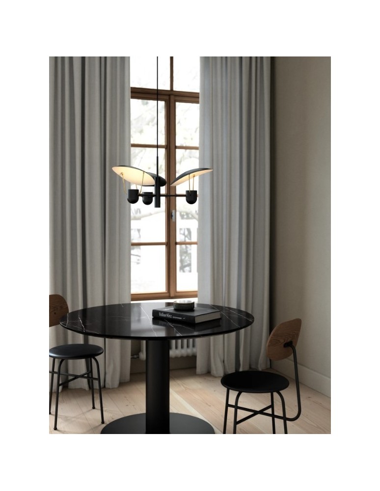 DFTP by NORDLUX Lampa wisząca FABIOLA 1xGU10 40W Metal Czarny DFTP by NORDLUX Lampa wisząca FABIOLA 1xGU10 40W Metal Czarny