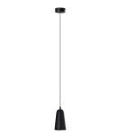 Lampy wiszące pojedyncze - Azzardo CAPRI B BK Czarny Mat 1xLED Wisząca 3000K AZ5649 - product 1