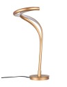 Azzardo Stołowa TWIST TABLE 3-STEP DIMM GO Złoty Mat 1xLED 3 Tryby Jasności AZ5736