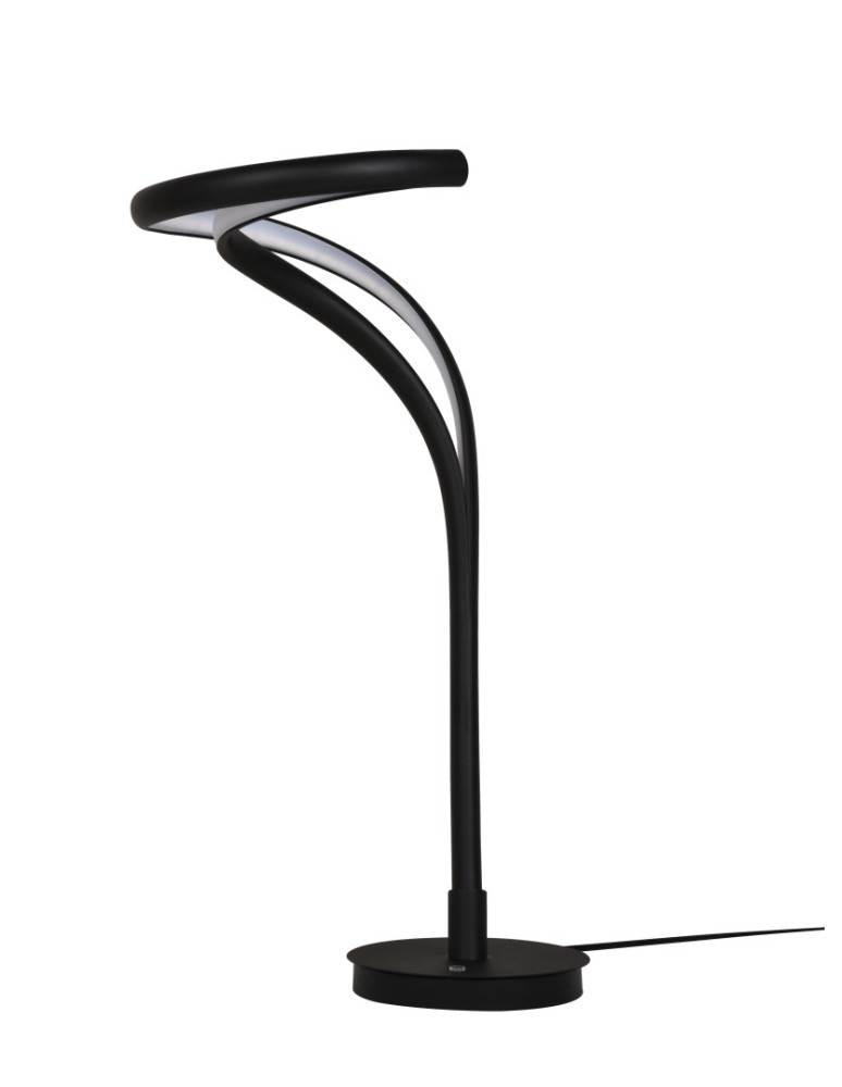 Azzardo Stołowa TWIST TABLE 3-STEP DIMM BK Czarny Mat 1xLED 3 Tryby Jasności AZ5735