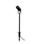 Lampy ogrodowe wbijane w ziemię (z klinem) - Azzardo Reflektor Ogrodowy TRAST 2 IP54 BK Czarny/Transparentny 1xGU10 AZ5862 - product 1