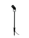 Azzardo Reflektor Ogrodowy TRAST 2 IP54 BK Czarny/Transparentny 1xGU10 AZ5862