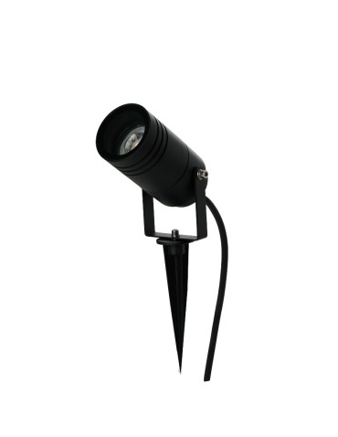 Azzardo Reflektor Ogrodowy TRAST 1 IP54 BK Czarny/Transparentny 1xGU10 AZ5861