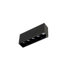 Lampy sufitowe LED - Azzardo TETRIX 5 8W CCT DIMM BK Czarny Mat 1xLED Natynkowa Przełącznik Zmiany Barwy Światła Opcja Ściemniania AZ6280 - product 1