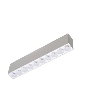 Azzardo TETRIS 10 20W CCT DIMM WH Biały 1xLED Natynkowa Przełącznik Zmiany Barwy Światła Opcja Ściemniania AZ6281