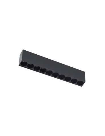Azzardo TETRIS 10 20W CCT DIMM BK Czarny Mat 1xLED Natynkowa Przełącznik Zmiany Barwy Światła Opcja Ściemniania AZ6282