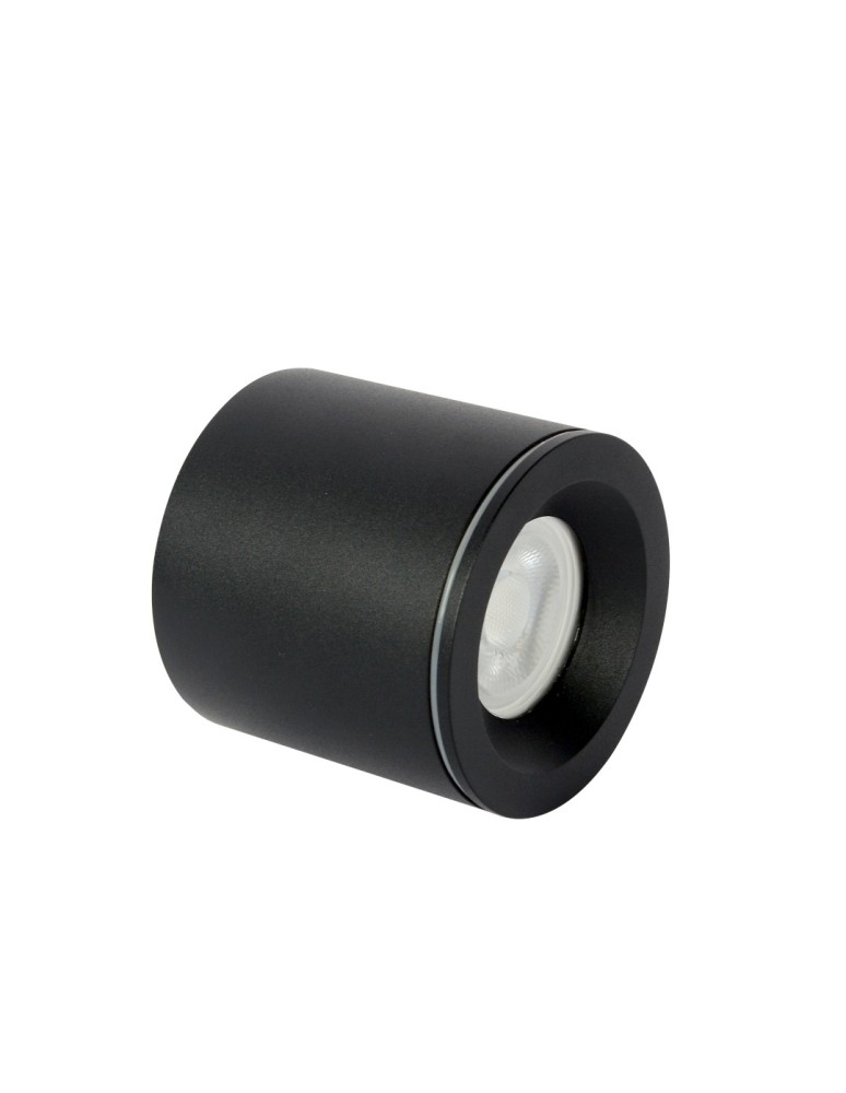 YASKR Tubka Luna 1xGU10 czarna IP65 CL0103-BK  Czarny