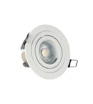YASKR Oczko Halo 1xGU10 białe RL0103-WH Biały YASKR Oczko Halo 1xGU10 białe RL0103-WH Biały
