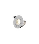 YASKR Oczko Halo 1xGU10 białe RL0103-WH Biały YASKR Oczko Halo 1xGU10 białe RL0103-WH Biały