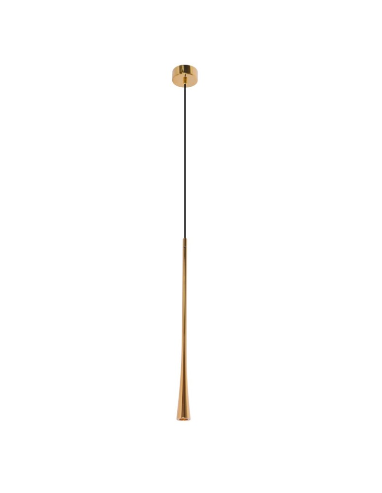 YASKR Lampa Wisząca Elysia 1xLED złota PL0121-GD  Złoty