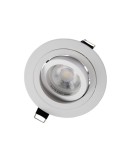 YASKR Oczko Halo 1xGU10 białe RL0103-WH Biały YASKR Oczko Halo 1xGU10 białe RL0103-WH Biały