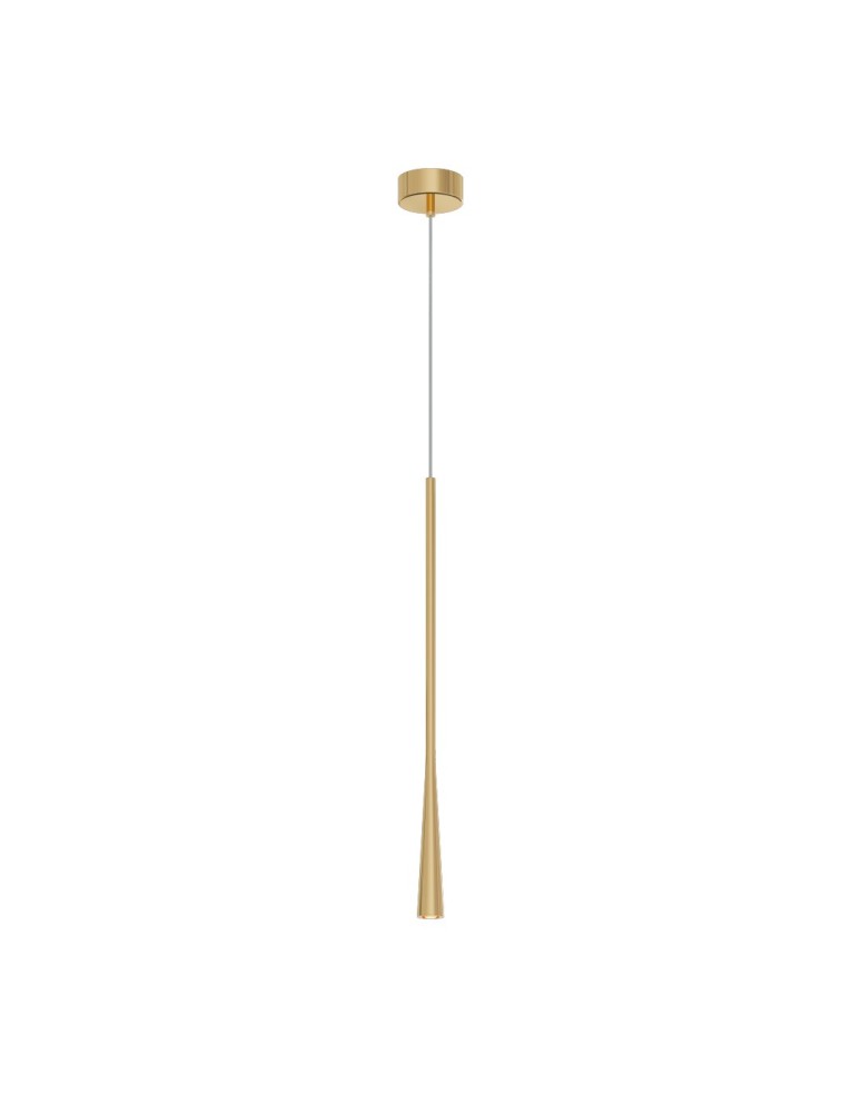 YASKR Lampa Wisząca Elysia 1xLED złota PL0121-GD Złoty YASKR Lampa Wisząca Elysia 1xLED złota PL0121-GD Złoty