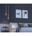 YASKR Lampa Wisząca Elysia 1xLED złota PL0121-GD Złoty YASKR Lampa Wisząca Elysia 1xLED złota PL0121-GD Złoty