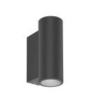 Italux Lenta 4K Zewnętrzna Ścienna Czarny piaskowany IP54 2xLED 14W 4000K OWL-2804-2-4K Italux Lenta 4K Zewnętrzna Ścienna Czarny piaskowany IP54 2xLED 14W 4000K OWL-2804-2-4K