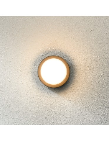 Italux Rosta Zewnętrzna Ścienna Czarny piaskowany IP54 1xLED 12W 4000k OWL-3062-4K - produkt 2
