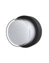 Italux Rosta Zewnętrzna Ścienna Czarny piaskowany IP54 1xLED 12W 4000k OWL-3062-4K