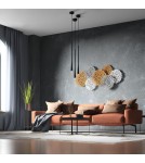 YASKR Lampa Wisząca Elysia 1xLED czarna PL0121-BK Czarny YASKR Lampa Wisząca Elysia 1xLED czarna PL0121-BK Czarny