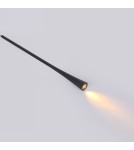 YASKR Lampa Wisząca Elysia 1xLED czarna PL0121-BK Czarny YASKR Lampa Wisząca Elysia 1xLED czarna PL0121-BK Czarny
