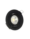 YASKR Oczko Halo 1xGU10 czarne RL0103-BK  Czarny