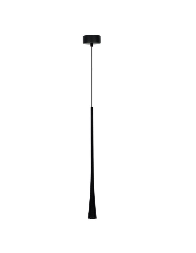 YASKR Lampa Wisząca Elysia 1xLED czarna PL0121-BK Czarny YASKR Lampa Wisząca Elysia 1xLED czarna PL0121-BK Czarny