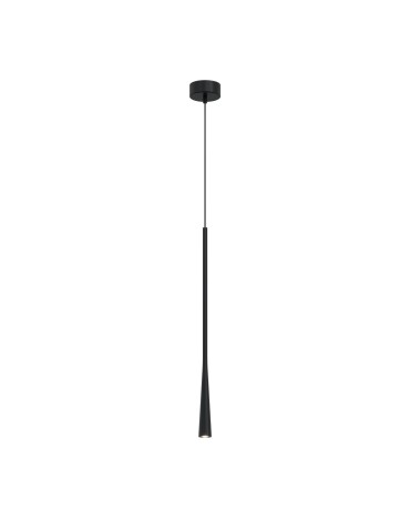 YASKR Lampa Wisząca Elysia 1xLED czarna PL0121-BK  Czarny