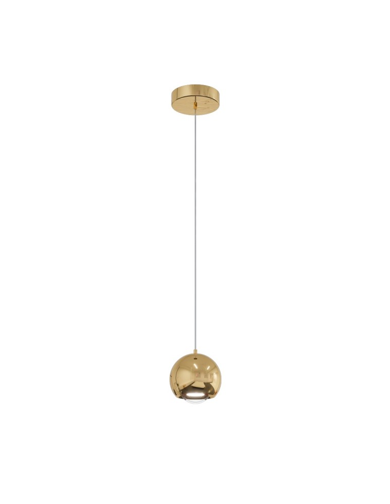 YASKR Lampa Wisząca Aurenia 1xLED złota PL0122-GD  Złoty