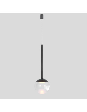 YASKR Lampa Wisząca Orra 1xLED czarna PL0105-BK  Czarny - produkt 2