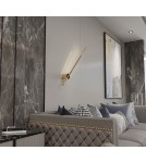 YASKR Kinkiet Chloe 1xLED złoty IP44 WL0107-GD Złoty YASKR Kinkiet Chloe 1xLED złoty IP44 WL0107-GD Złoty