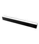 YASKR Plafon Astar S 1xLED czarny CL0105-18-BK 62 cm Czarny YASKR Plafon Astar S 1xLED czarny CL0105-18-BK 62 cm Czarny