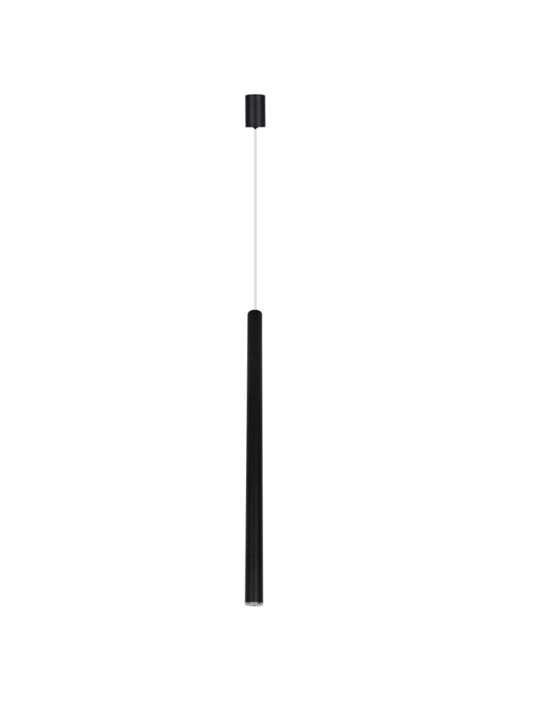YASKR Lampa Wisząca Elin 1xLED czarna IP44 PL0123-BK  Czarny