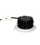 YASKR Oczko podtynkowe Cirro 1xLED białe RL0104-CCT-WH Biały YASKR Oczko podtynkowe Cirro 1xLED białe RL0104-CCT-WH Biały