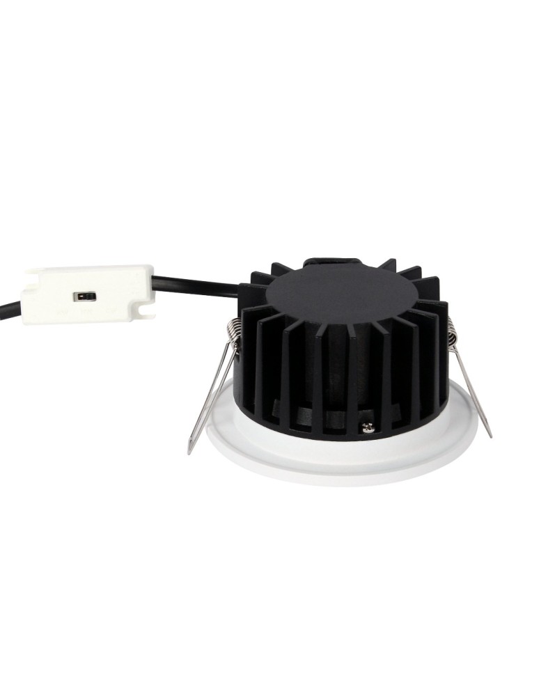 YASKR Oczko podtynkowe Cirro 1xLED białe RL0104-CCT-WH Biały YASKR Oczko podtynkowe Cirro 1xLED białe RL0104-CCT-WH Biały