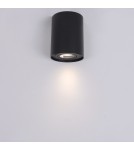 YASKR Tubka Leila 1xGU10 czarna CL0101-BK Czarny YASKR Tubka Leila 1xGU10 czarna CL0101-BK Czarny