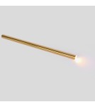 Lampy wiszące rurki - YASKR Lampa Wisząca Elin 1xLED złota IP44 PL0123-GD  Złoty - product 5