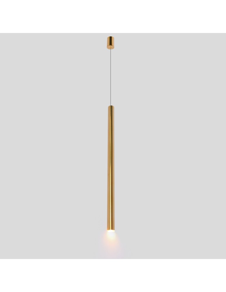 YASKR Lampa Wisząca Elin 1xLED złota IP44 PL0123-GD  Złoty