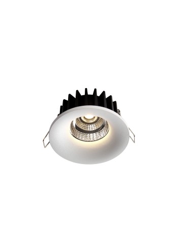 YASKR Oczko podtynkowe Cirro 1xLED białe RL0104-CCT-WH  Biały
