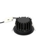 Lampy podtynkowe LED - YASKR Oczko podtynkowe Cirro 1xLED czarne RL0104-CCT-BK  Czarny - product 5