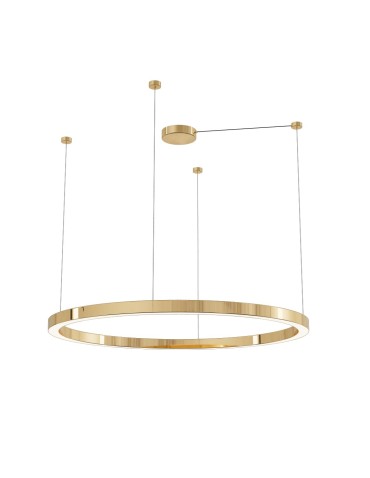 YASKR Żyrandol Aurum L 1xLED złoty PL0116-130  Złoty