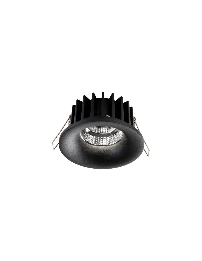 YASKR Oczko podtynkowe Cirro 1xLED czarne RL0104-CCT-BK  Czarny