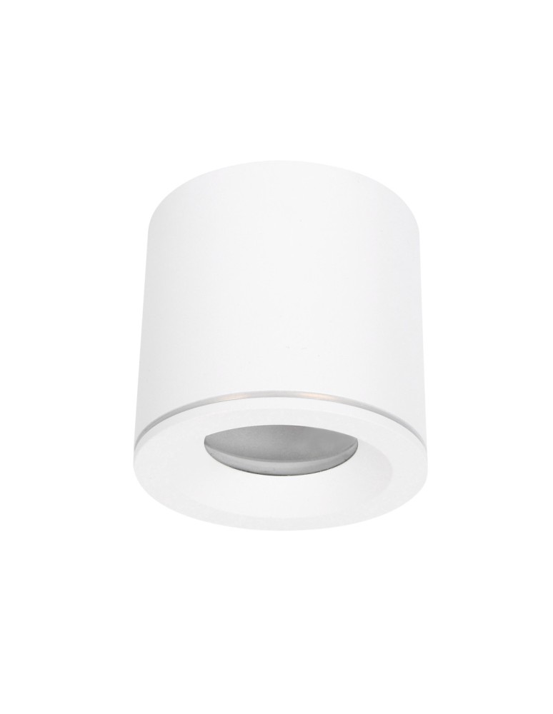 YASKR Tubka Luna 1xGU10 biała IP65 CL0103-WH Biały YASKR Tubka Luna 1xGU10 biała IP65 CL0103-WH Biały